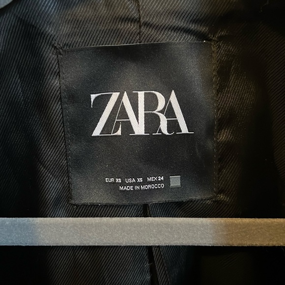 Zara black Peacoat - Picture 2 of 7
